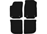 Tappetini In Velluto Per Audi A6 C4 (1994-1997, Berlina, Station Wagon, Avant) Neri, Set 4 Pz, Con Fissaggi