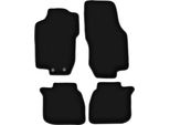Tappetini In Velluto Per Lancia Lybra (1999-2005, Berlina, Station Wagon, Sw) Neri, Set 4 Pz, Con Fissaggi