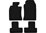 Tappetini In Velluto Per Mini Cooper R52 (2004-2008, Hatchback) Neri, Set 4 Pz, Con Fissaggi