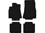 Tappetini In Velluto Per Mercedes B- Klasa W245 (2005-2011, Hatchback) Neri, Set 4 Pz, Con Fissaggi