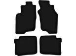 Tappetini In Velluto Per Mitsubishi Space Star (1999-2005, Minivan) Neri, Set 4 Pz, Con Fissaggi
