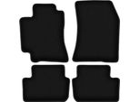 Tappetini In Velluto Per Lexus Is I (1998-2005, Berlina) Neri, Set 4 Pz, Con Fissaggi