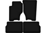 Tappetini In Velluto Per Kia Sorento I (2003-2009, Suv) Neri, Set 4 Pz, Con Fissaggi