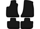Tappetini In Velluto Per Chrysler 300C (2004-2010, Berlina, Station Wagon, Touring) Neri, Set 4 Pz, Con Fissaggi