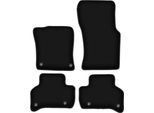 Tappetini In Velluto Per Jaguar Xe (2015-, Berlina) Neri, Set 4 Pz, Con Fissaggi