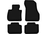 Tappetini In Velluto Per Bmw X2 F39 (2018-, Suv) Neri, Set 4 Pz, Con Fissaggi