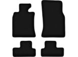 Tappetini In Velluto Per Mini Cooper R56 (2006-2013, Hatchback) Neri, Set 4 Pz, Con Fissaggi