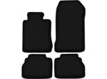 Tappetini In Velluto Per Mercedes E W210 (1995-2003, Berlina, Station Wagon) Neri, Set 4 Pz, Con Fissaggi