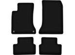 Tappetini In Velluto Per Mercedes Cla X117 (2013-2019, Shooting Brake, Hatchback) Neri, Set 4 Pz, Con Fissaggi