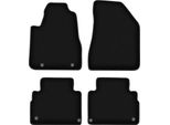 Tappetini In Velluto Per Lexus Rx Ii (2003-2008, Suv) Neri, Set 4 Pz, Con Fissaggi