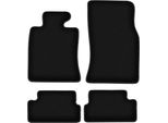 Tappetini In Velluto Per Mini Cooper Ii R57 (2006-2013, Cabriolet) Neri, Set 4 Pz, Con Fissaggi