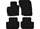 Tappetini In Velluto Per Mitsubishi Outlander Iii (2012-, Suv) Neri, Set 4 Pz, Con Fissaggi