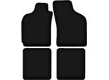 Tappetini In Velluto Per Fiat Albea (2002-2010, Berlina) Neri, Set 4 Pz, Con Fissaggi