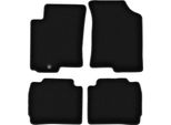 Tappetini In Velluto Per Kia Cerato (2004-2008, Hatchback, Berlina) Neri, Set 4 Pz, Con Fissaggi