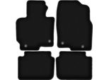 Tappetini In Velluto Per Mazda CX-5 I (2012-2017, Suv) Neri, Set 4 Pz, Con Fissaggi