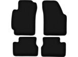 Tappetini In Velluto Per Honda HR-V I (1999-2006, Crossover) Neri, Set 4 Pz, Con Fissaggi