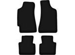 Tappetini In Velluto Per Chrysler Neon (1994-2005, Berlina) Neri, Set 4 Pz, Con Fissaggi
