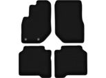 Tappetini In Velluto Per Hyundai Terracan (2001-2006, Suv) Neri, Set 4 Pz, Con Fissaggi