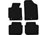 Tappetini In Velluto Per Hyundai Elantra V (2010-2016, Coupé, Berlina) Neri, Set 4 Pz, Con Fissaggi