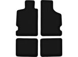 Tappetini In Velluto Per Citroen Saxo (1996-2003, Hatchback) Neri, Set 4 Pz, Con Fissaggi