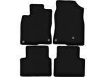 Tappetini In Velluto Per Honda Civic X (2017-, Hatchback) Neri, Set 4 Pz, Con Fissaggi