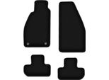 Tappetini In Velluto Per Alfa Romeo Gtv (1995-2005, Coupé, Cabriolet) Neri, Set 4 Pz, Con Fissaggi