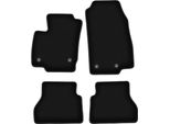Tappetini In Velluto Per Ford B-MAX (2012-2017, Minivan) Neri, Set 4 Pz, Con Fissaggi