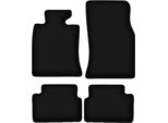 Tappetini In Velluto Per Mini Clubman R55 (2006-, Hatchback) Neri, Set 4 Pz, Con Fissaggi