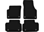Tappetini In Velluto Per Land Rover Discovery Sport (2014-, Suv) Neri, Set 4 Pz, Con Fissaggi
