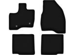 Tappetini In Velluto Per Ford Explorer MK5 (2010-2019, Suv) Neri, Set 4 Pz, Con Fissaggi