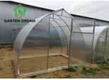Garden Dream Serra In Policarbonato "Spitz"" 3X8M In Acciaio, Con Policarbonato 4Mm"
