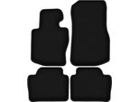 Tappetini In Velluto Per Bmw 4 F36 (2014-2021, Coupé/Cabrio Xdrive) Neri, Set 4 Pz, Con Fissaggi