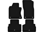 Tappetini In Velluto Per Infinity Q60 (2016-2022, Coupé) Neri, Set 4 Pz, Con Fissaggi
