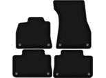Tappetini In Velluto Per Audi E-Tron (2020-, Sportback) Neri, Set 4 Pz, Con Fissaggi