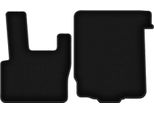 Tappetini In Velluto Per Daf XF95 (1997-2006, Camion) Neri, Set 2 Pz, Con Fissaggi