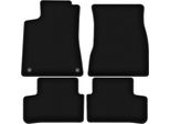 Tappetini In Velluto Per Mercedes Gla H247 (2019-, Crossover) Neri, Set 4 Pz, Con Fissaggi
