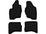Tappetini In Velluto Per Mitshubishi Pajero Iii (1999-2006, Fuoristrada) Neri, Set 4 Pz, Con Fissaggi