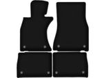 Tappetini In Velluto Per Lexus Ls Iv (2006-2017, Berlina) Neri, Set 4 Pz, Con Fissaggi