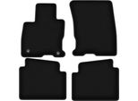 Tappetini In Velluto Per Ford Escape MK4 (2019-, Suv) Neri, Set 4 Pz, Con Fissaggi