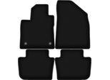 Tappetini In Velluto Per Mg 4 (2022-, Hatchback) Neri, Set 4 Pz, Con Fissaggi