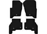 Tappetini In Velluto Per Land Rover Discovery Iv (2009-2016, Suv) Neri, Set 4 Pz, Con Fissaggi
