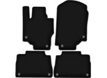 Tappetini In Velluto Per Mercedes Gle C167 (2019-, Suv Coupé) Neri, Set 4 Pz, Con Fissaggi