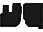 Tappetini In Velluto Per Renault Premium (1997-2014, Camion) Neri, Set 2 Pz, Con Fissaggi