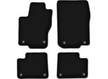 Tappetini In Velluto Per Mercedes Gle W292 (2015-2019, Suv) Neri, Set 4 Pz, Con Fissaggi