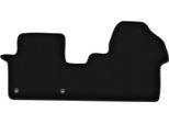 Tappetini In Velluto Per Opel Vivaro C (2019-, Furgone) Neri, Set 1 Pz, Con Fissaggi