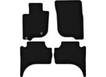 Tappetini In Velluto Per Mitsubishi L200 Vi (2019-, Pickup) Neri, Set 4 Pz, Con Fissaggi