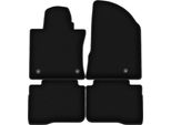 Tappetini In Velluto Per Ssangyoung Torres (2022-, Suv) Neri, Set 4 Pz, Con Fissaggi