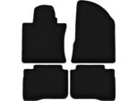Tappetini In Velluto Per Ssangyoung Musso (2018-, Suv) Neri, Set 4 Pz, Con Fissaggi