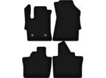Tappetini In Velluto Per Renault Espace Vi (2023-, Suv) Neri, Set 4 Pz, Con Fissaggi
