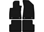 Tappetini In Velluto Per Mg Zs Ii (2022-, Crossover) Neri, Set 4 Pz, Con Fissaggi
